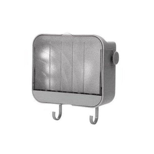 Wall Soap Storage Box Soap Dishes & Holders 03 Punch-Free Wall Mount Soap Box with Lid – Dondepiso