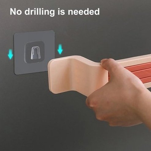 Wall Towel Rack Towel Racks & Holders Bathroom Wall Towel Rack 90-Degree Rotation – Dondepiso