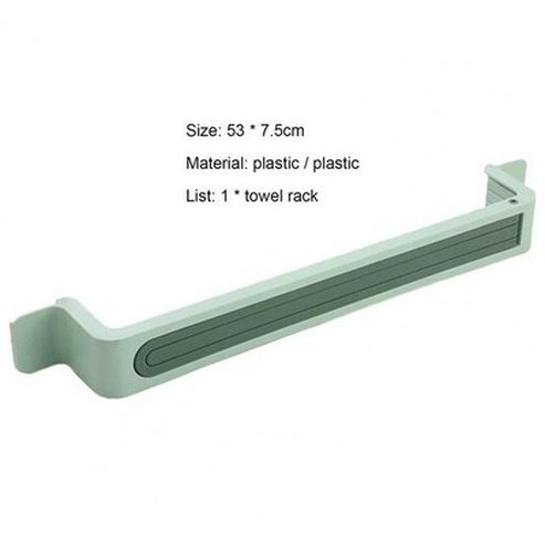 Wall Towel Rack Towel Racks & Holders Bathroom Wall Towel Rack 90-Degree Rotation – Dondepiso