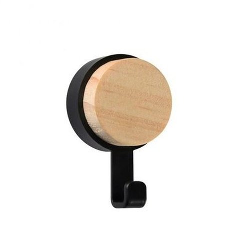 Wall Wood Hook Storage Hooks & Racks One Hooks Strong Adhesive Wall Wooden Hook · Dondepiso