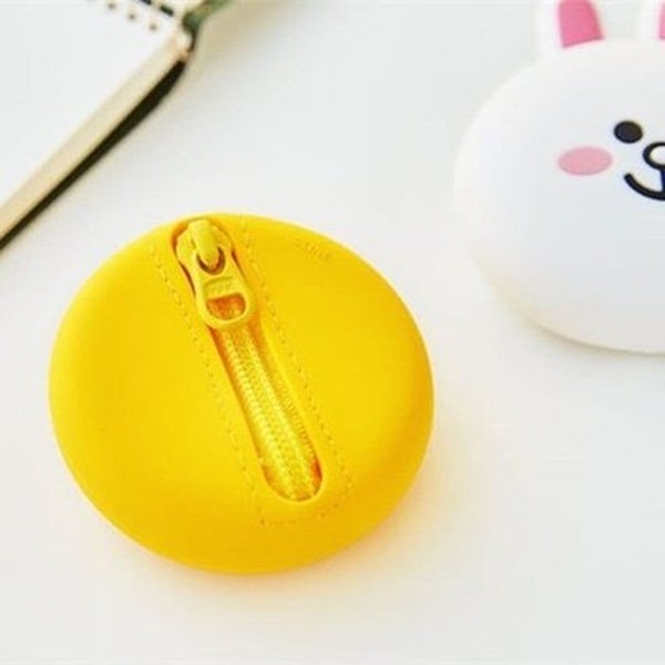 LINE FRIENDS Coin Purse Wallets & Cases LINE FRIENDS Cartoon Brown Cony Coin Purse – Dondepiso