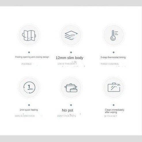 Warm Cutting Board Cutting Boards White Folding Insulation Warm Hot Cutting Board · Dondepiso