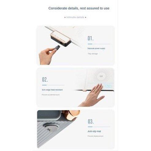 Warm Cutting Board Cutting Boards White Folding Insulation Warm Hot Cutting Board · Dondepiso