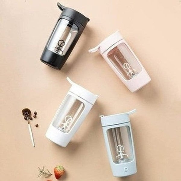 Electric Shaker Bottle Water Bottles Electric Shaker Bottle Powder Mixer – Dondepiso