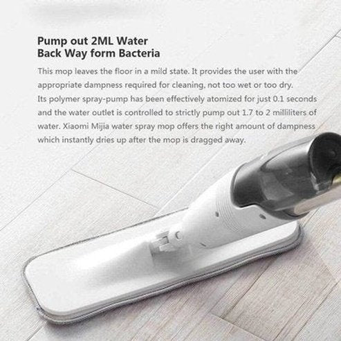 Water Spray Mop Mops White YOUPIN DEERMA · Mop water spray floor cleaning · Dondepiso