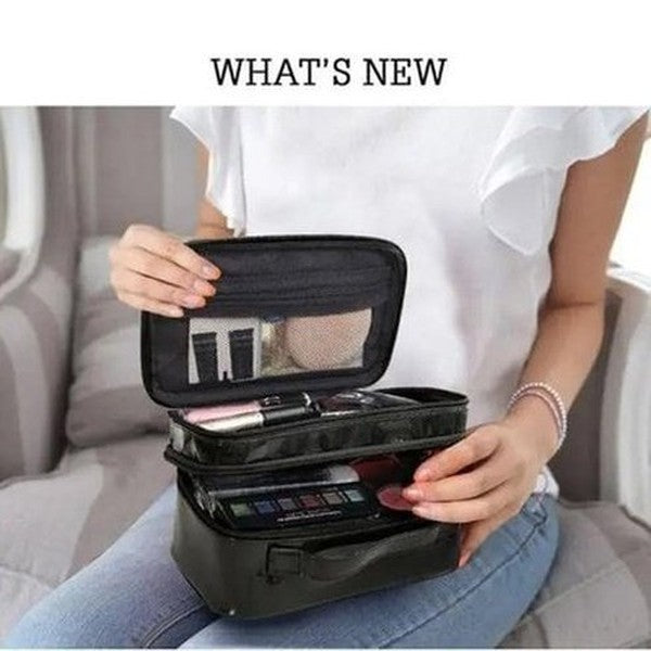 Woman Makeup Bag Cosmetic & Toiletry Bags Makeup Toiletry Bag Travel Organizer – Dondepiso