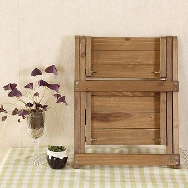 Wooden Plant Stand Plant Stands Retro Style Decoration Wooden Plant Stand · Dondepiso