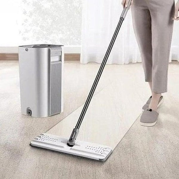 Xiaomi Double Bucket Mop Mops White Xiaomi Double Bucket Flat Mop Hard Floor – Dondepiso