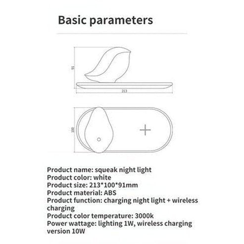 Xiaomi Mijia LED Lamp Night Lights & Ambient Lighting White Xiaomi Mijia LED Night Light Wireless – Dondepiso