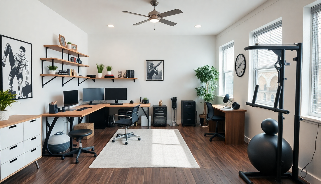 Home Studio and Gym Essentials: The Ultimate Guide to Crafting Your Ideal Work-from-Home Environment and Fitness Space - Dondepiso