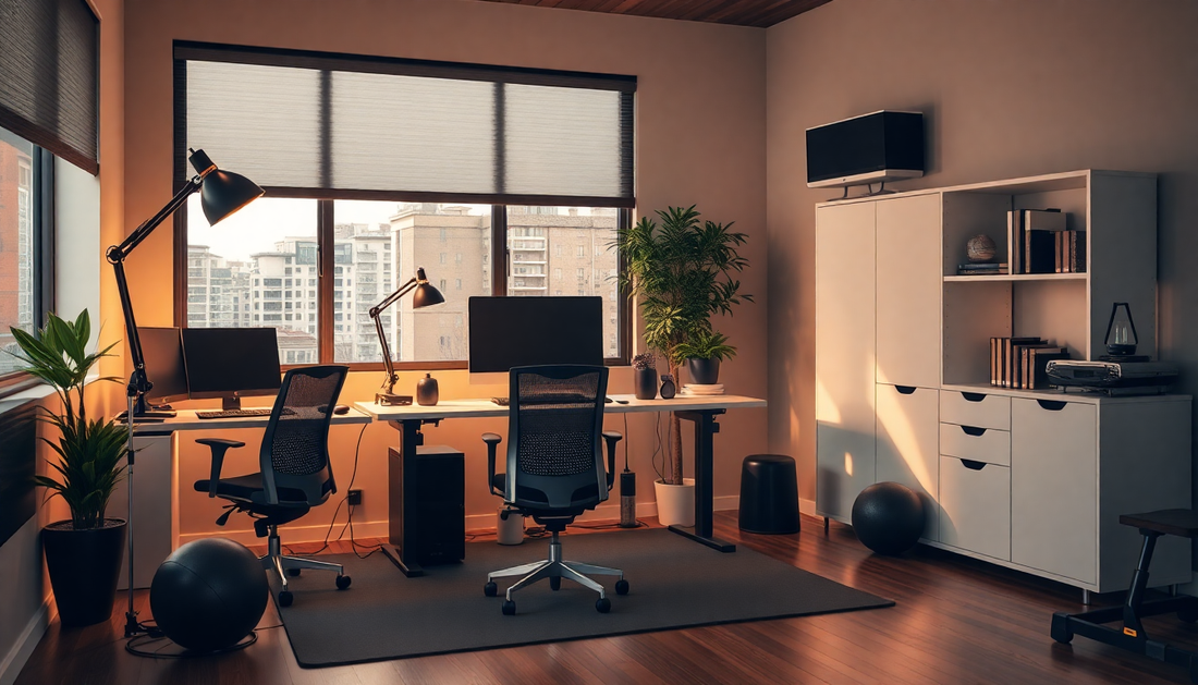 Innovative Home Office and Fitness Solutions for 2025: Create a Balanced Workspace for Success and Wellness - Dondepiso
