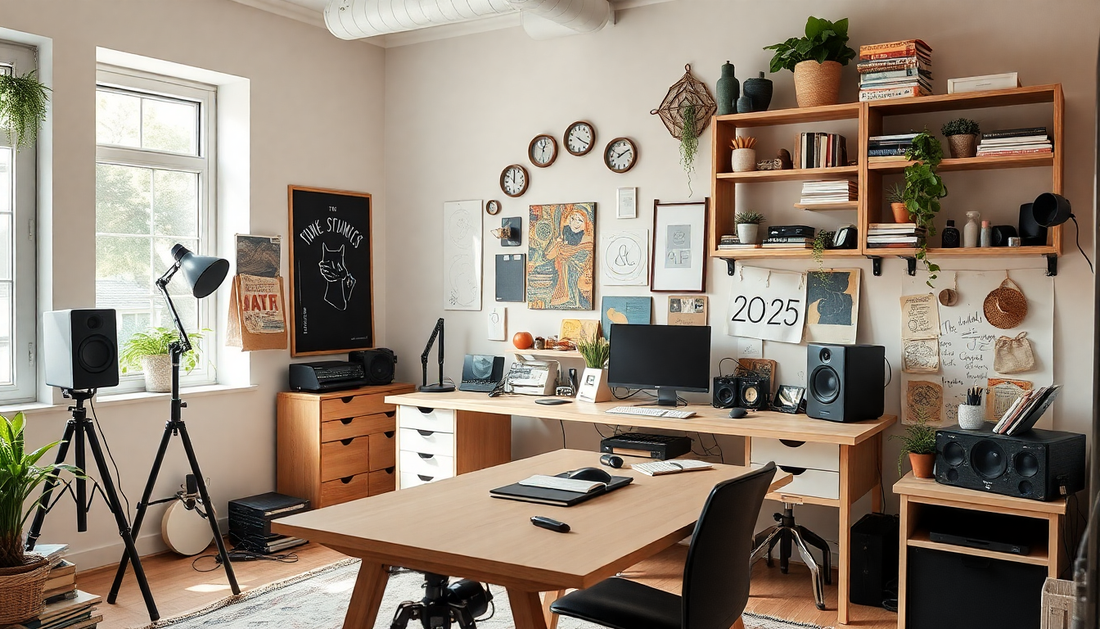 Home Studio Essentials: The Complete Guide to Building Your Dream Workspace for Productivity and Creativity - Dondepiso