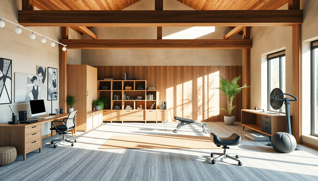Revolutionizing Your Home Office and Fitness Space in 2025: Creative Design Solutions for a Harmonious Lifestyle - Dondepiso
