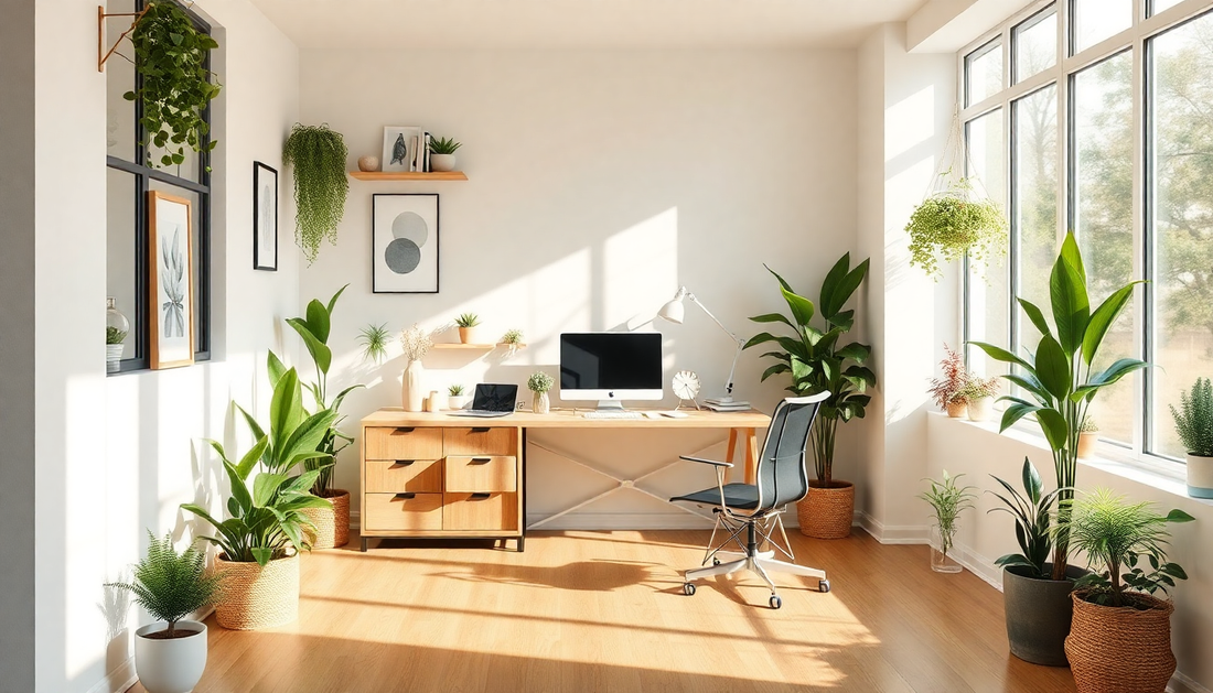 Designing a Sustainable Home Office and Fitness Space in 2025: Eco-Friendly Strategies for Enhanced Productivity and Wellness - Dondepiso