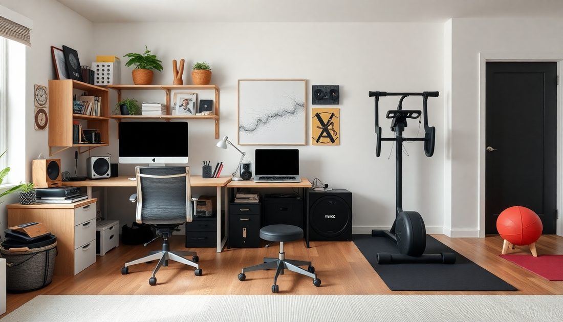 Essential Guide to Home Studio and Gym Must-Haves: Craft Your Ultimate Workspace and Fitness Zone for Enhanced Productivity - Dondepiso