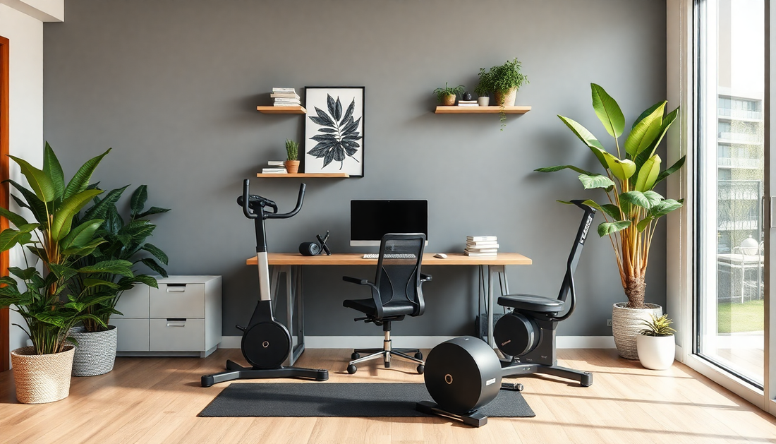 Innovative Home Office and Fitness Space Design Trends for 2025: Strategies for Enhancing Productivity and Health - Dondepiso