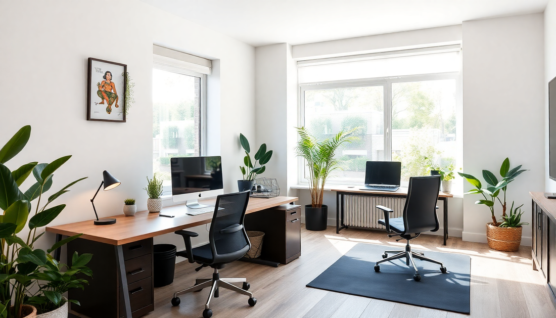 Transform Your Home Office: Work & Wellness Design Ideas 2025