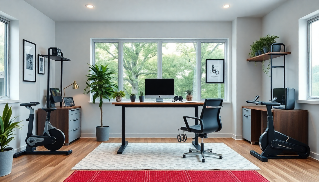 Innovative Strategies for Merging Productivity and Fitness in Your Home Office: A 2025 Guide to Optimal Wellbeing - Dondepiso