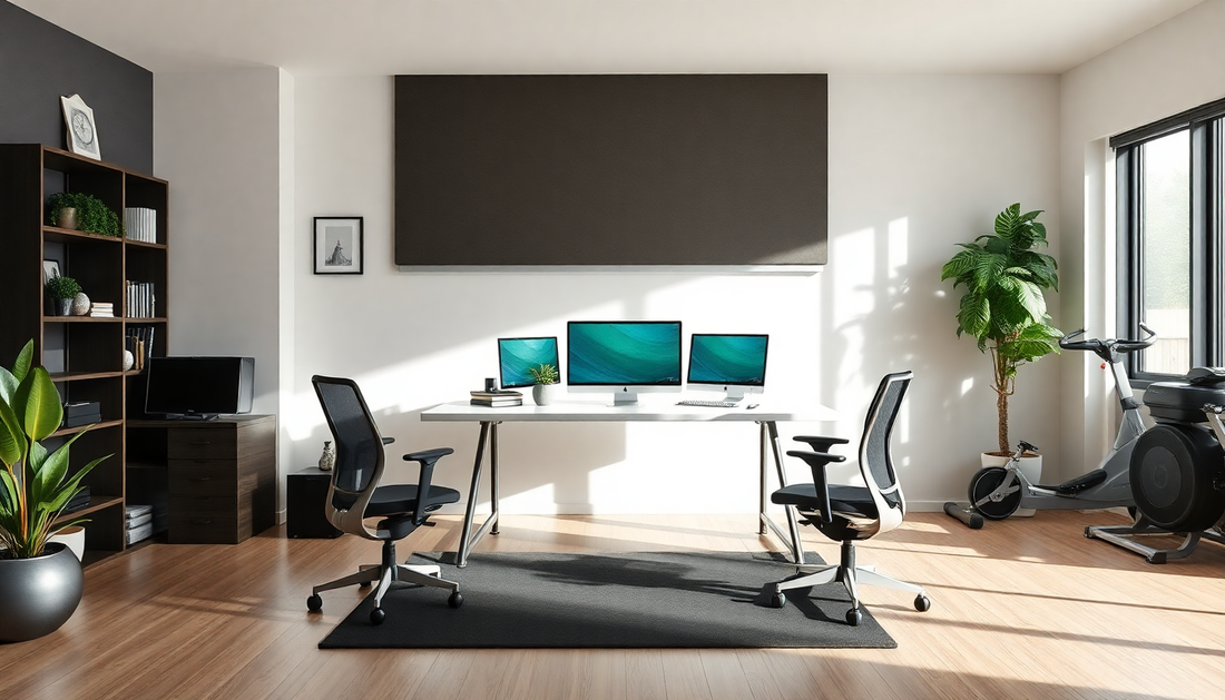 Innovative Home Office and Fitness Space Optimization for 2025: Designing for Productivity and Wellness Integration - Dondepiso