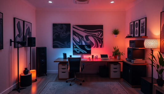 Ambient Soundscapes + Wearable Haptics: Automate Microbreaks in Your Home Office with Circadian Lighting and Sensor Microzones