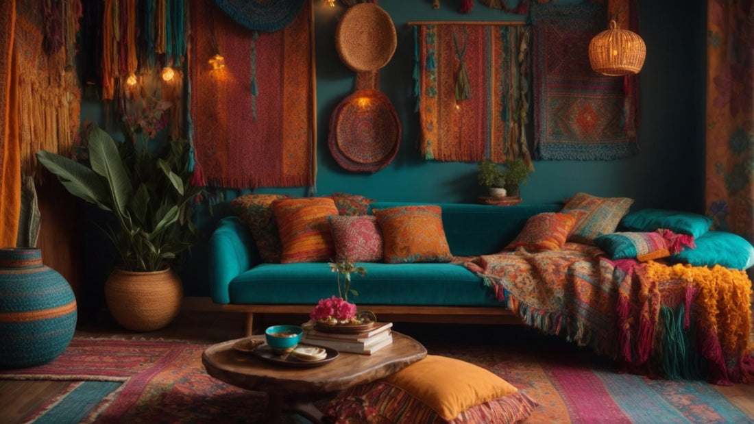 Bohemian Bliss: Create a Free-Spirited and Colorful Home