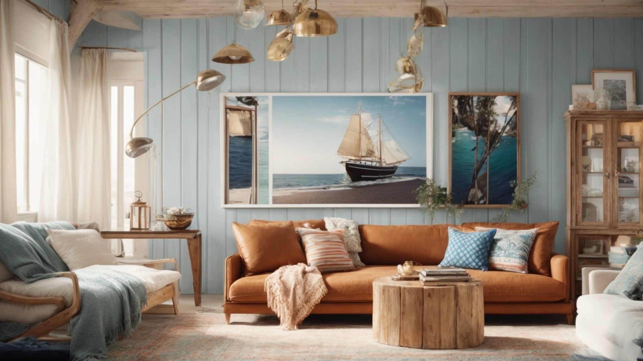 Bringing the Beach Home: Nautical Living Room Inspiration β Dondepiso