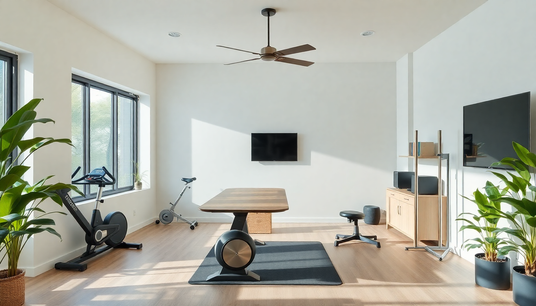 Innovative Home Office and Fitness Space Design for 2025: Strategies to Foster Creativity and Wellbeing - Dondepiso