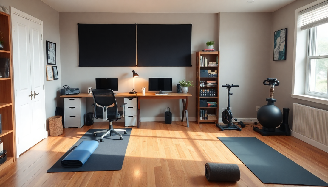 Home Studio Essentials: The Complete Guide to Building Your Ideal Workspace and Fitness Retreat