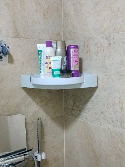 Shower Rack Rotater Elevate Your Shower Routine with a Rotating Corner Shower Caddy – Dondepiso
