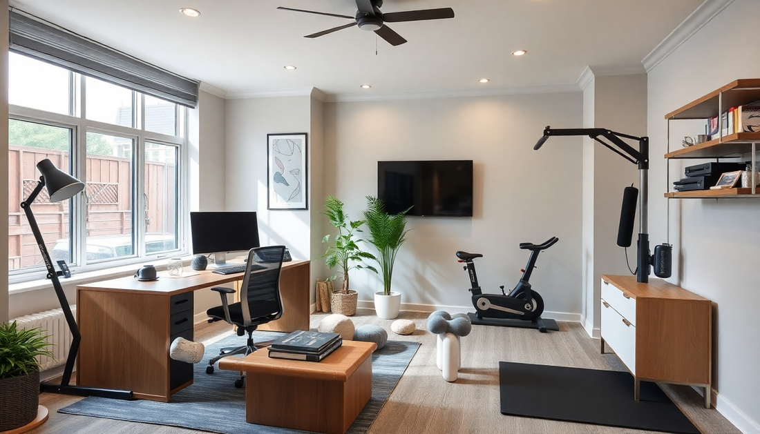 Innovative Home Office and Fitness Space Solutions for 2025: Design Strategies for Enhanced Productivity and Health - Dondepiso
