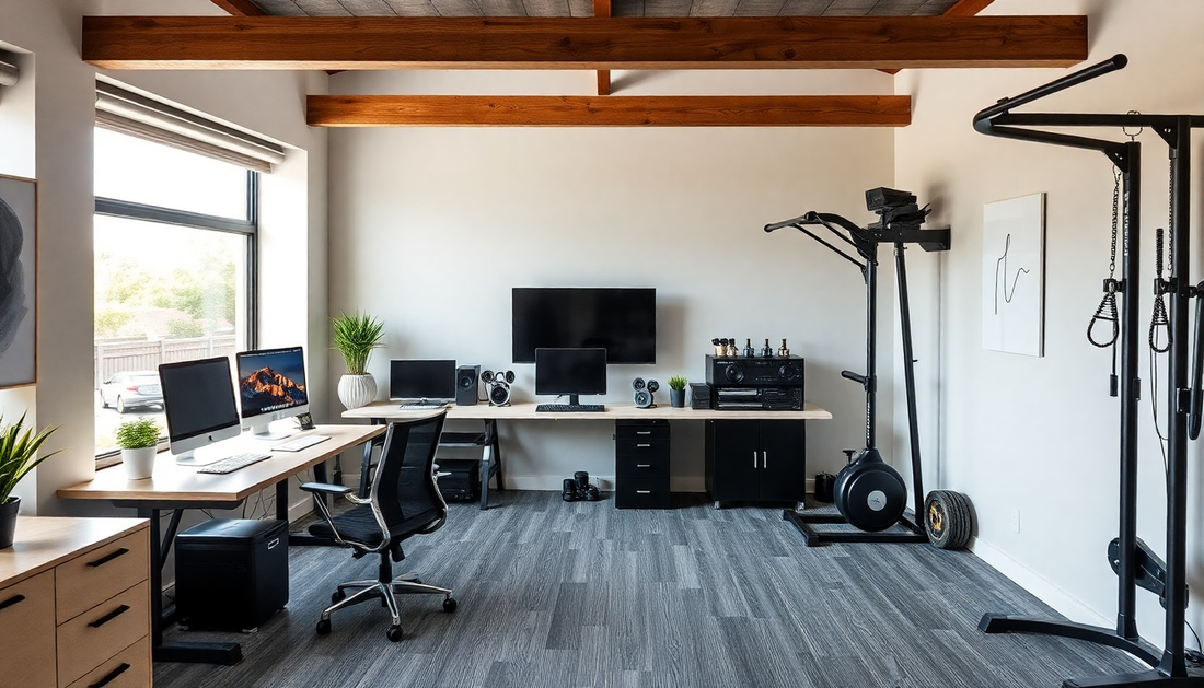 Essential Home Studio and Gym Setup: A Comprehensive Guide to Enhancing Your Work-from-Home Experience and Fitness Goals - Dondepiso
