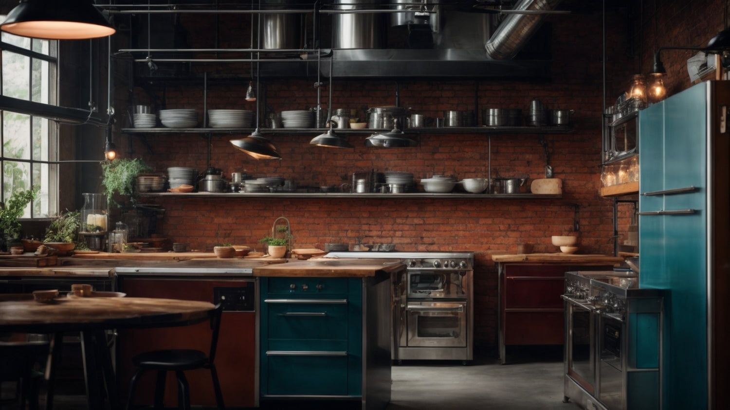 Industrial Revolution: Innovative Ideas for Industrial Kitchen Decor ...