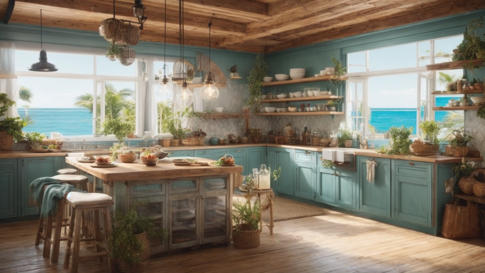 Oceanic Oasis: Bringing Maritime Charm into Your Kitchen Design – Dondepiso