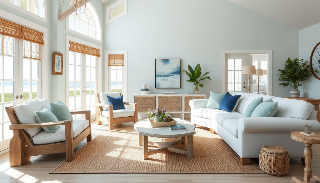 Shoreline Serenity: Decorating with Nautical Colors and Textures