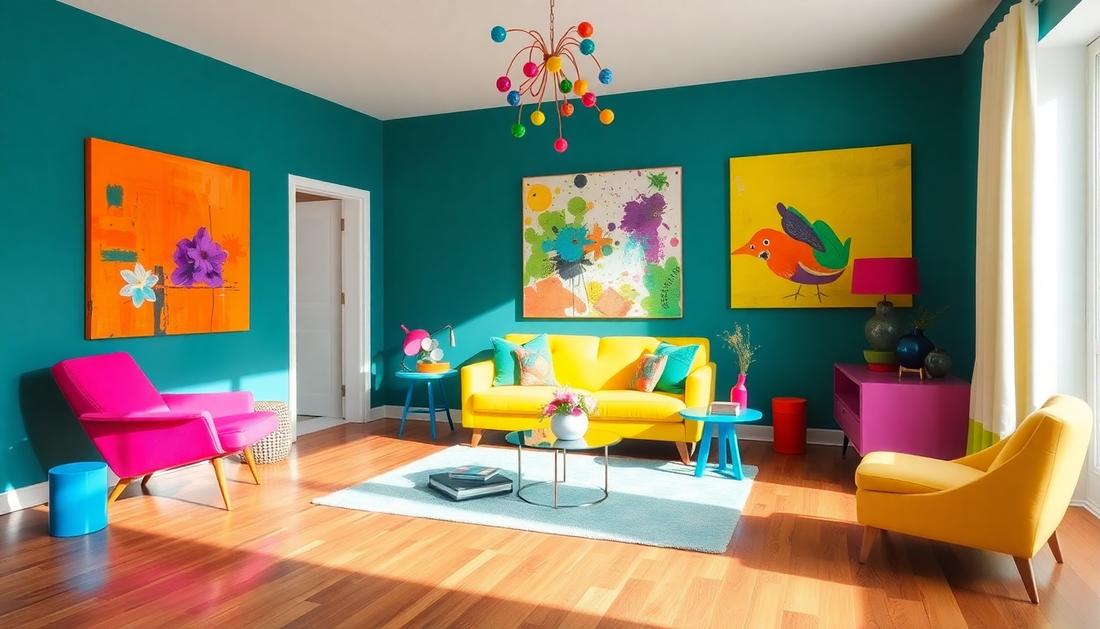 Color Pop: How to Use Bold Hues in Your Decor