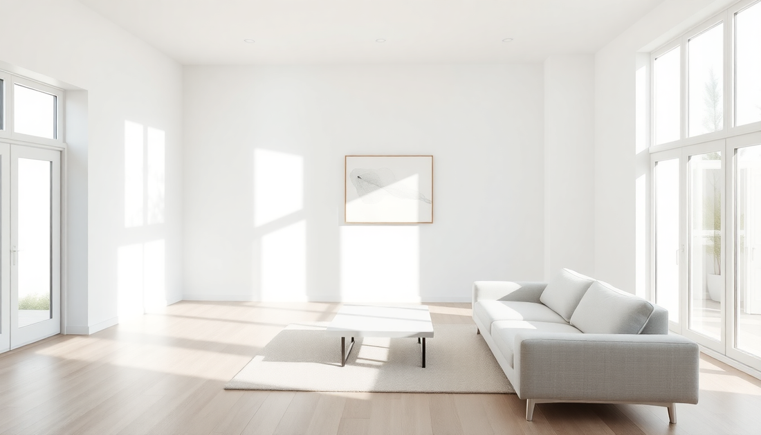Elevate Your Living Room with Minimalist Decor