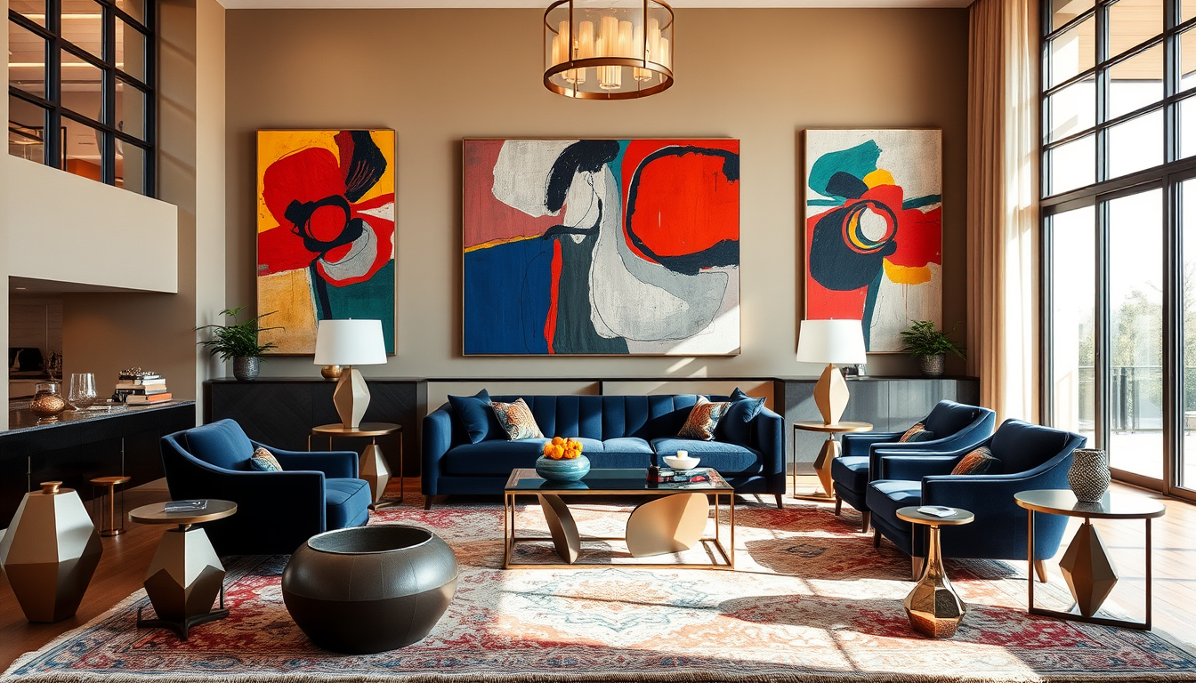 View of Statement Pieces: Elevate Your Space with Bold Decor Accents – Dondepiso