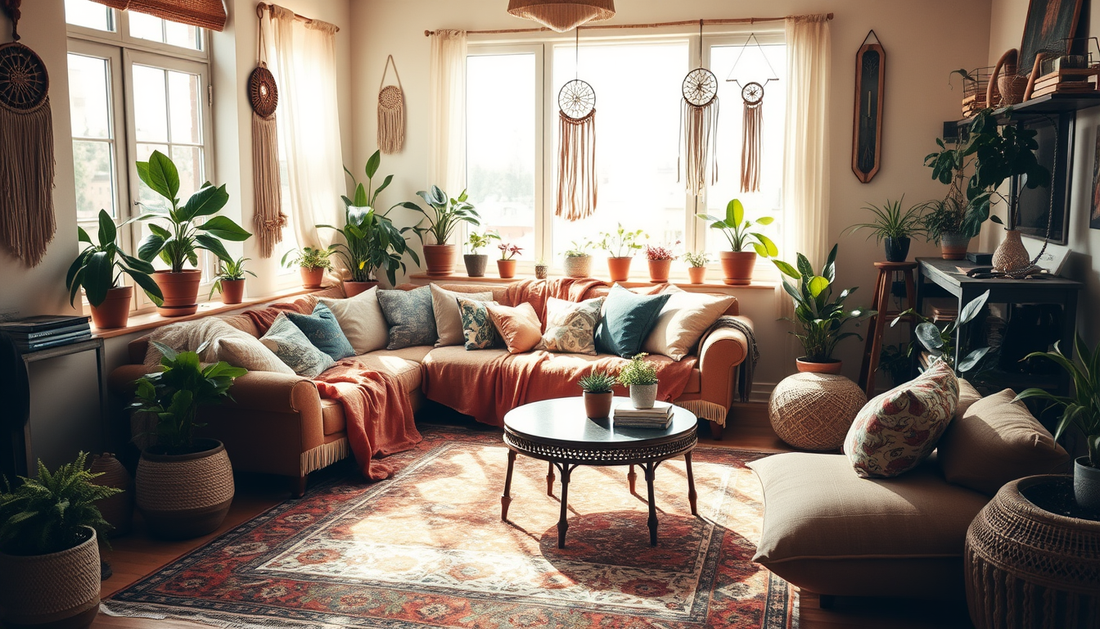 Boho Bliss: Effortless, Free-Spirited Decor Ideas for Every Room