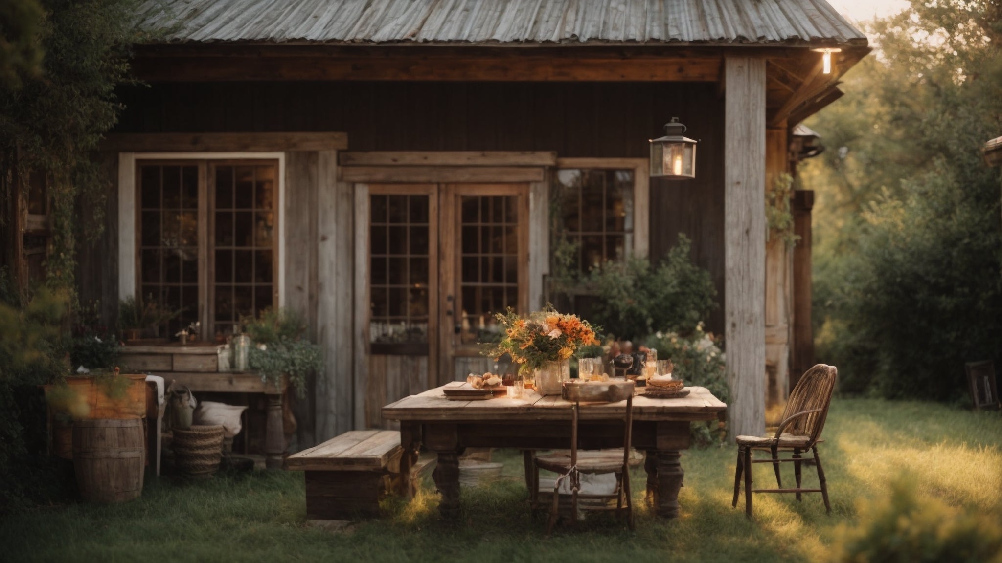 Outdoor Farmhouse Decor: Creating a Rustic Retreat