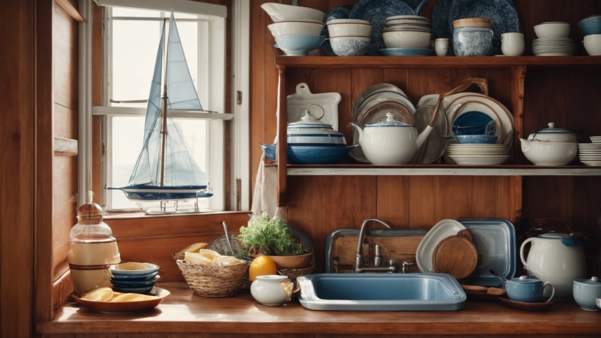 Seaside Serenity: Transform Your Kitchen with Nautical Flair – Dondepiso
