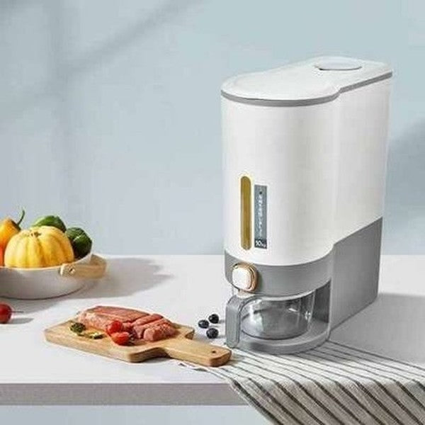10KG Rice Storage Box Rice Dispenser