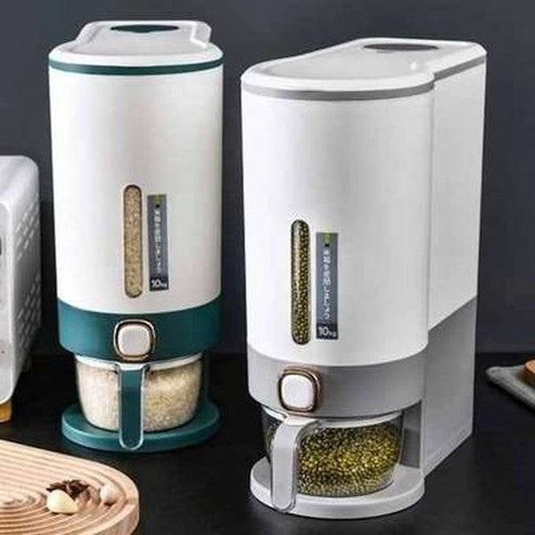 10KG Rice Storage Box Rice Dispenser