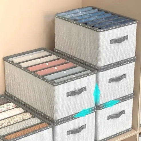  12-Grid PP Closet Clothes Organizer: Storage Solution for Wardrobe Essentials