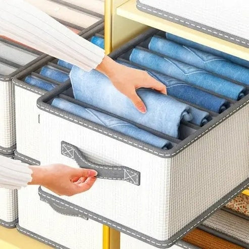  12-Grid PP Closet Clothes Organizer: Storage Solution for Wardrobe Essentials