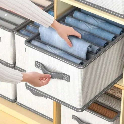  12-Grid PP Closet Clothes Organizer: Storage Solution for Wardrobe Essentials