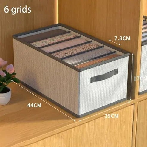  12-Grid PP Closet Clothes Organizer: Storage Solution for Wardrobe Essentials