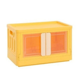 Sturdy Foldable Plastic Organizer Container Box 