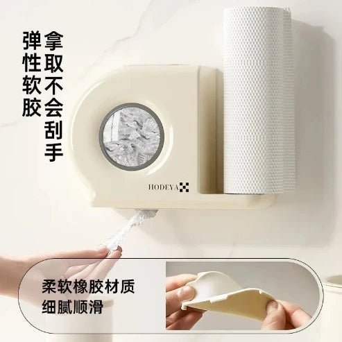 2-in-1 Kitchen Wall Hanging Storage Box