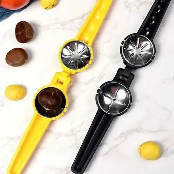 2-in-1 Nutcracker and Peeler: Stainless Steel Kitchen Gadget