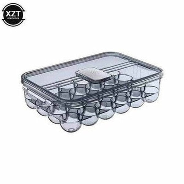 24 Grids Egg Holder Stackable Portable Plastic Storage Egg Box